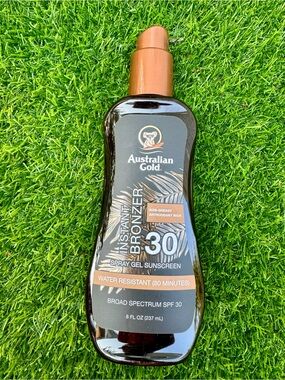 Australian Gold Instant Bronzer SPF 30 Spray Gel Sunscreen - Bronze